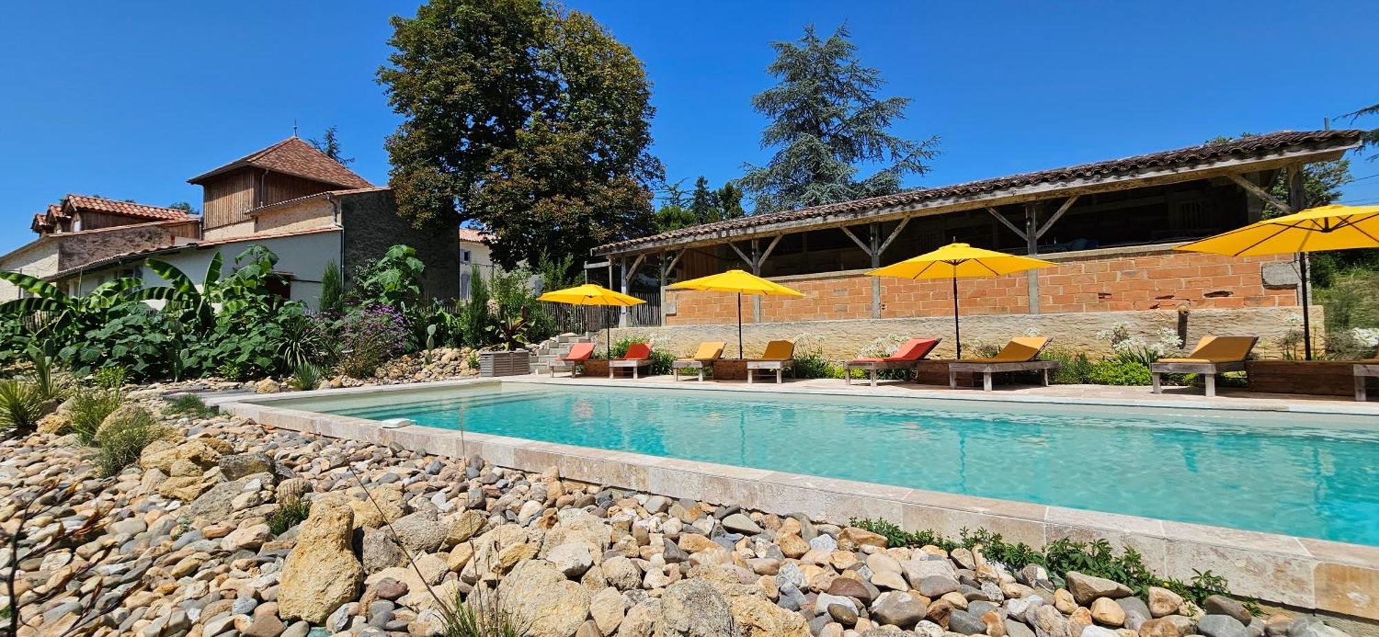 Chateau La Bastide Cardan Saint-Sulpice-de-Pommiers Exteriör bild